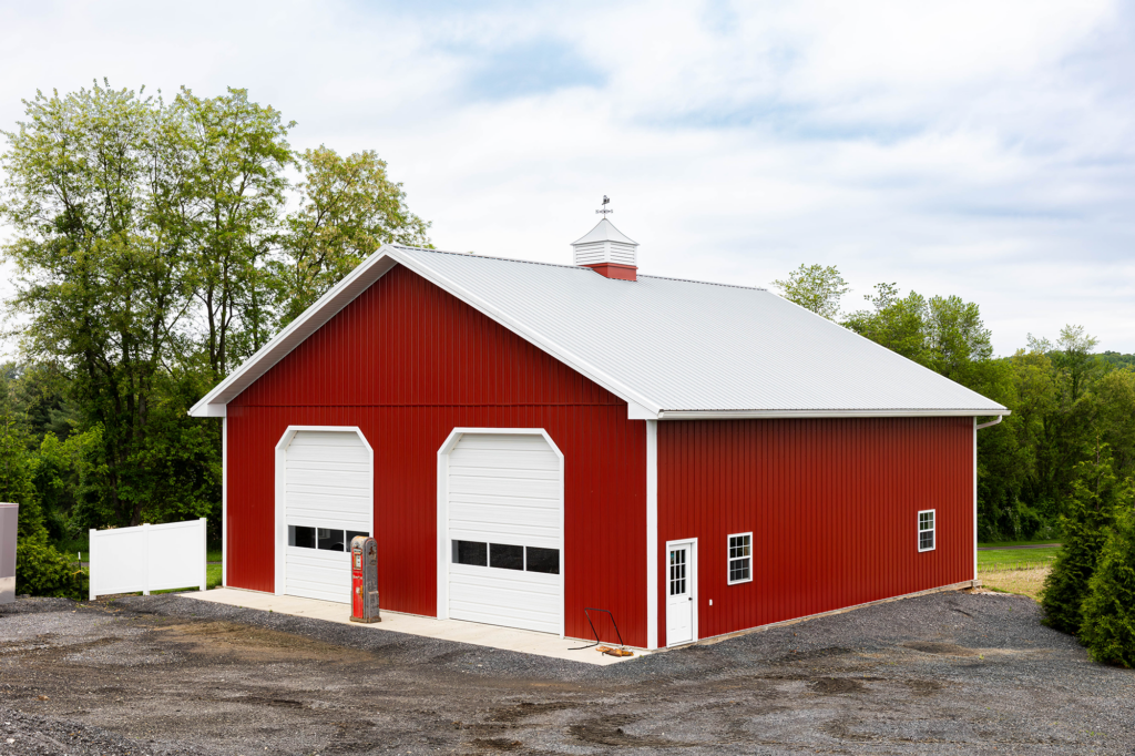 Custom pole barn