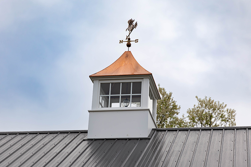 Cupola on a horse barn