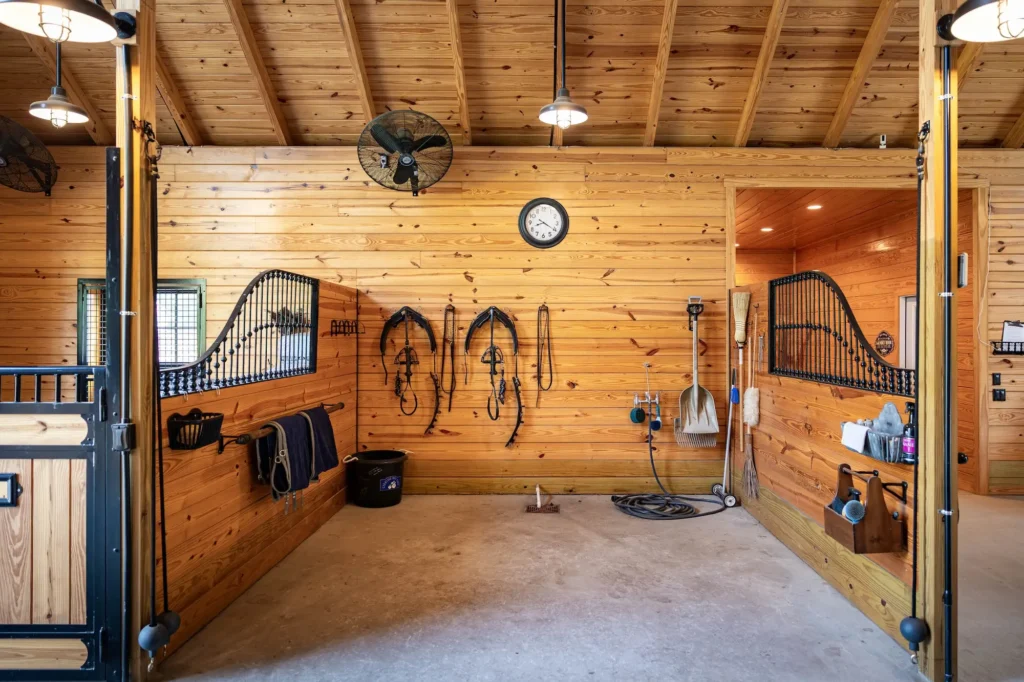 Clean and Efficient Horse Care Station