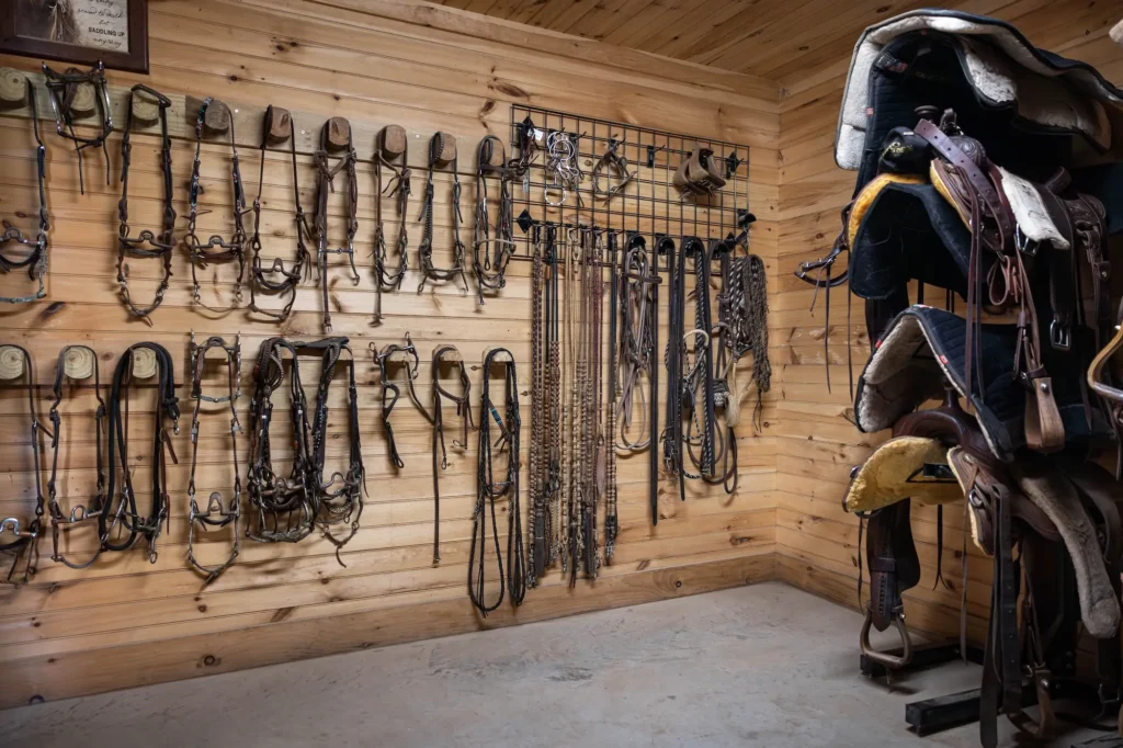 Bridle and Saddle Storage and Organization